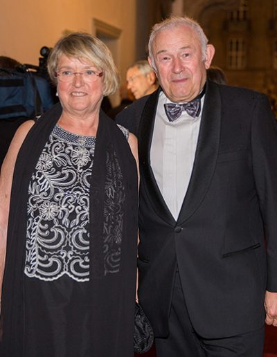 Früherer bayerischer Ministerpräsident Günther Beckstein und Ehefrau Marga [Foto: Robert Schmiegelt]
