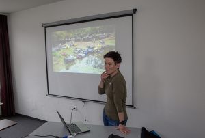 Präsentation von Irene Homberger beim 8. Tec-Event im Hotel Bellevue au Lac in Hilterfingen am Thunersee [Foto: Robert Schmiegelt]